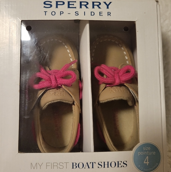 Baby Girl Sperry shoes - Picture 1 of 6